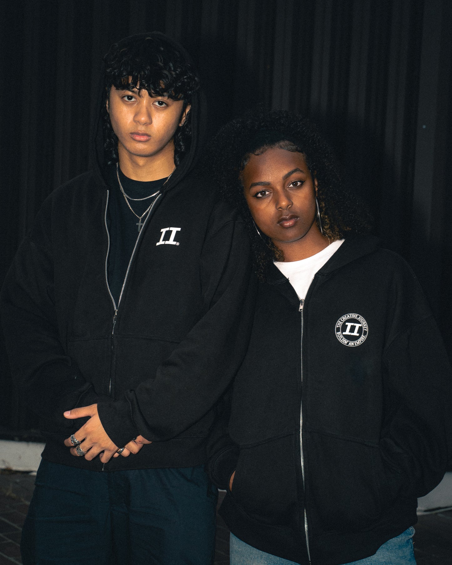 “Origin” Zip-Up Hoodie (Plain)