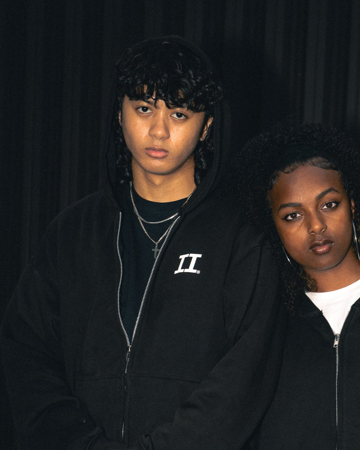 “Origin” Zip-Up Hoodie (With Backpiece